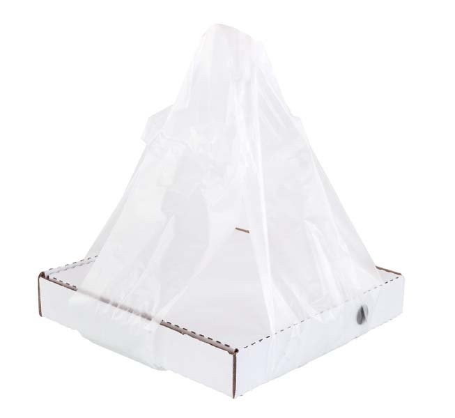 Пакет-майка под коробку для пиццы 320х120х600 мм (100 шт/уп)