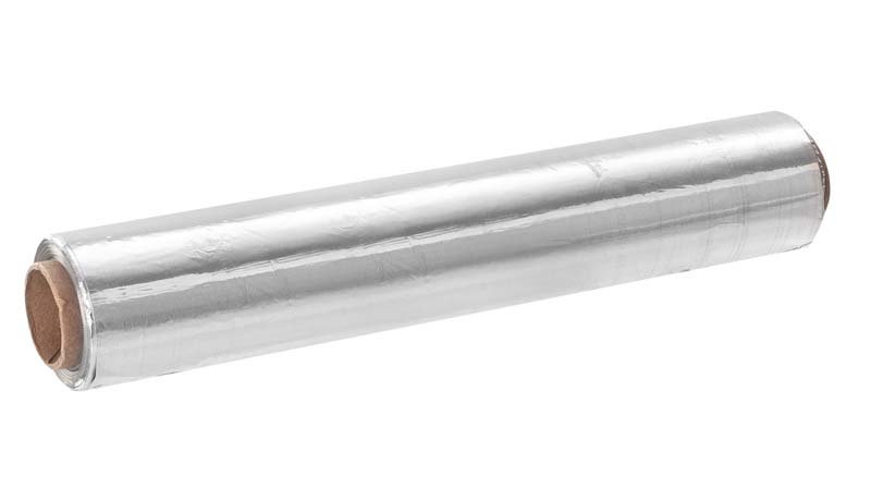 Алюминиевая фольга пищевая, ширина 30 см, длина 100м, плотность 11 мкрн