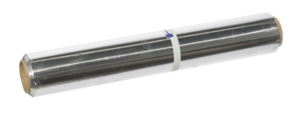 Алюминиевая фольга пищевая, ширина 30 см, длина 80 м, плотность 9 мкрн