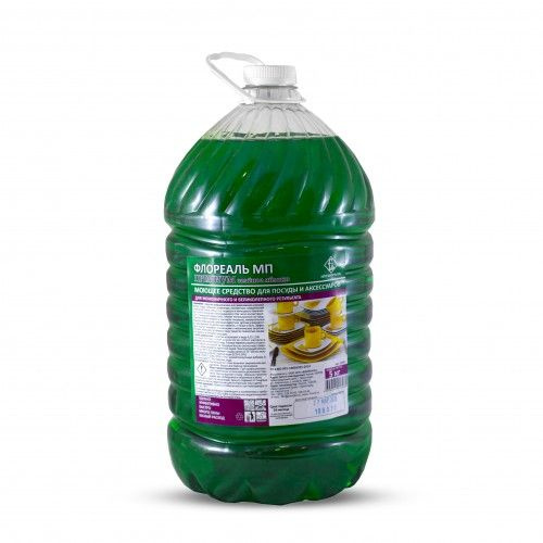 Средство для мытья посуды Флореаль МП, 5 л, яблоко (ПЭТ)