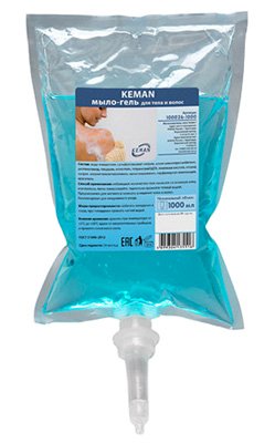 Гель для душа Keman S1, 1л