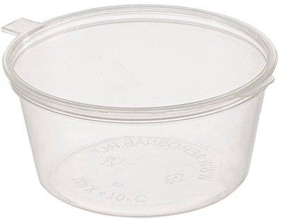 Контейнер для соуса с крышкой Нахлобучка 50мл 100шт/уп 15уп/пак 2