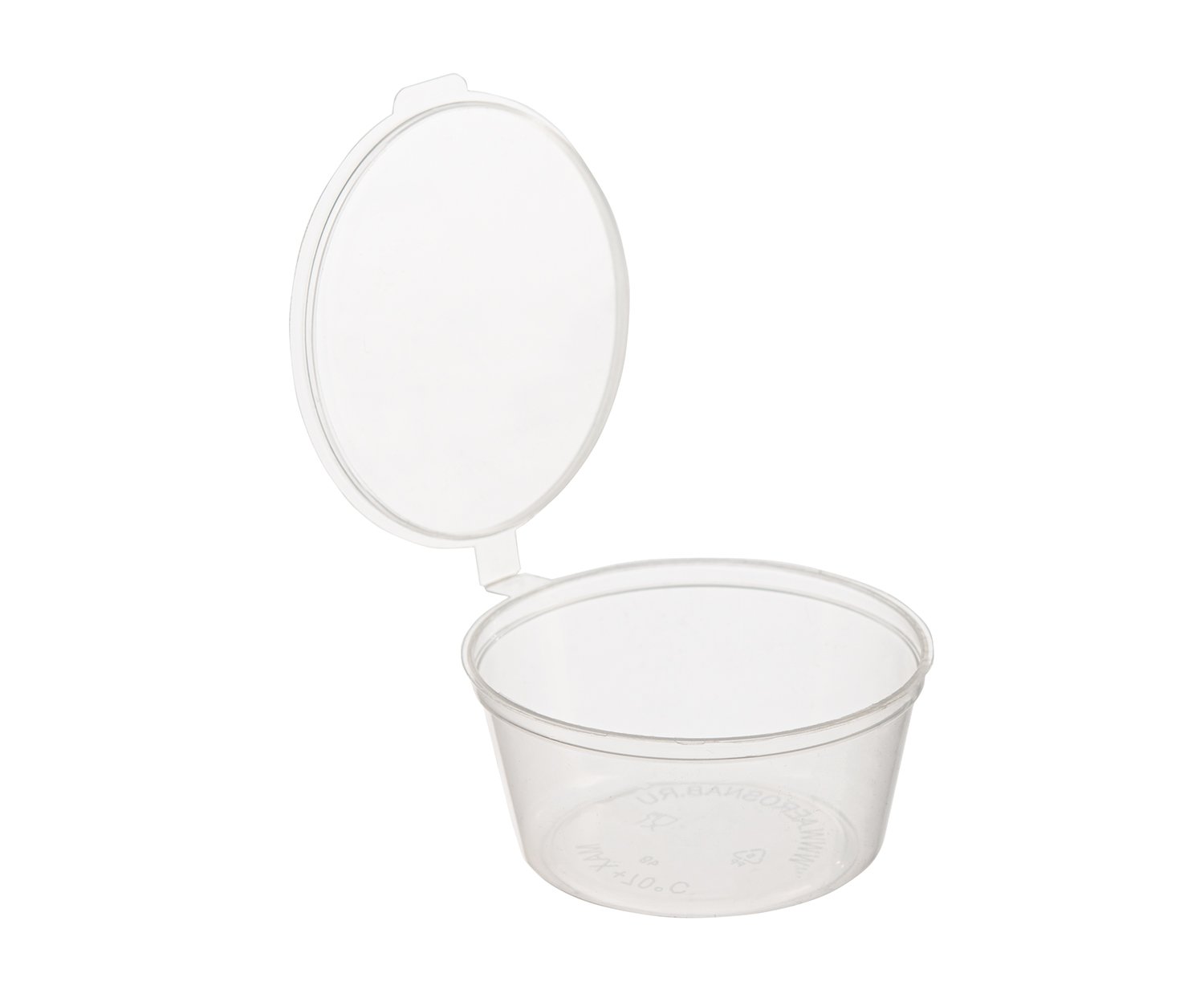 Контейнер для соуса с крышкой Нахлобучка 50мл 100шт/уп 15уп/пак 3