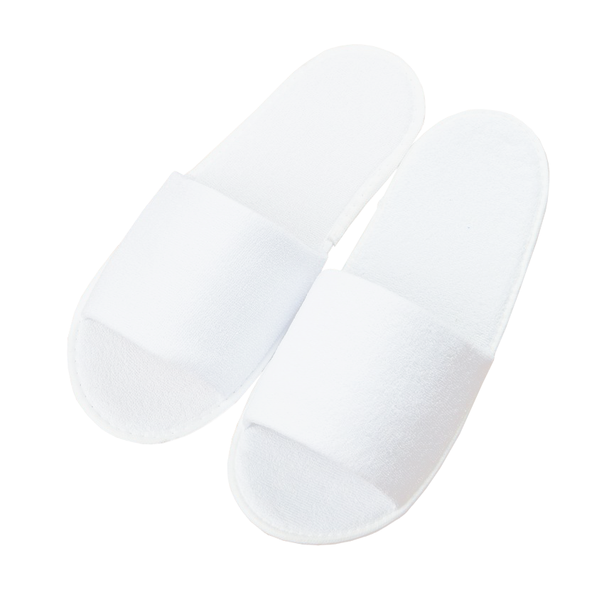 Тапочки с открытым мысом махровые МП-2-1, 150 пар/пак