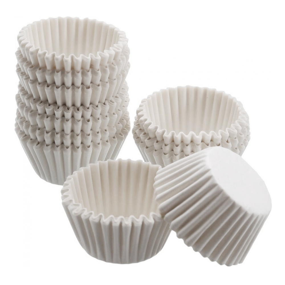 Тарталетка белая 25мм*16мм 1000шт/уп