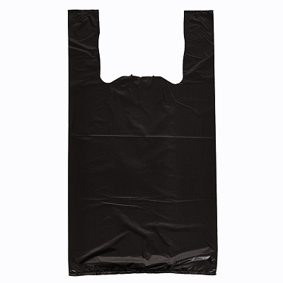 Пакет майка черная 30*55 100шт/уп