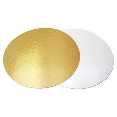 Подложка для десертов DoEco круглая, толщина 1,5 мм, диаметр 280 мм (50 шт/уп)