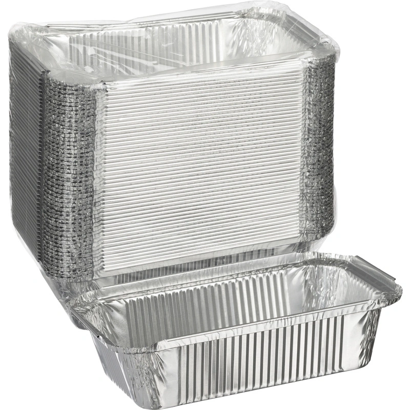 Контейнер фольгированный 201х118х84 мм, 685 мл, без крышки