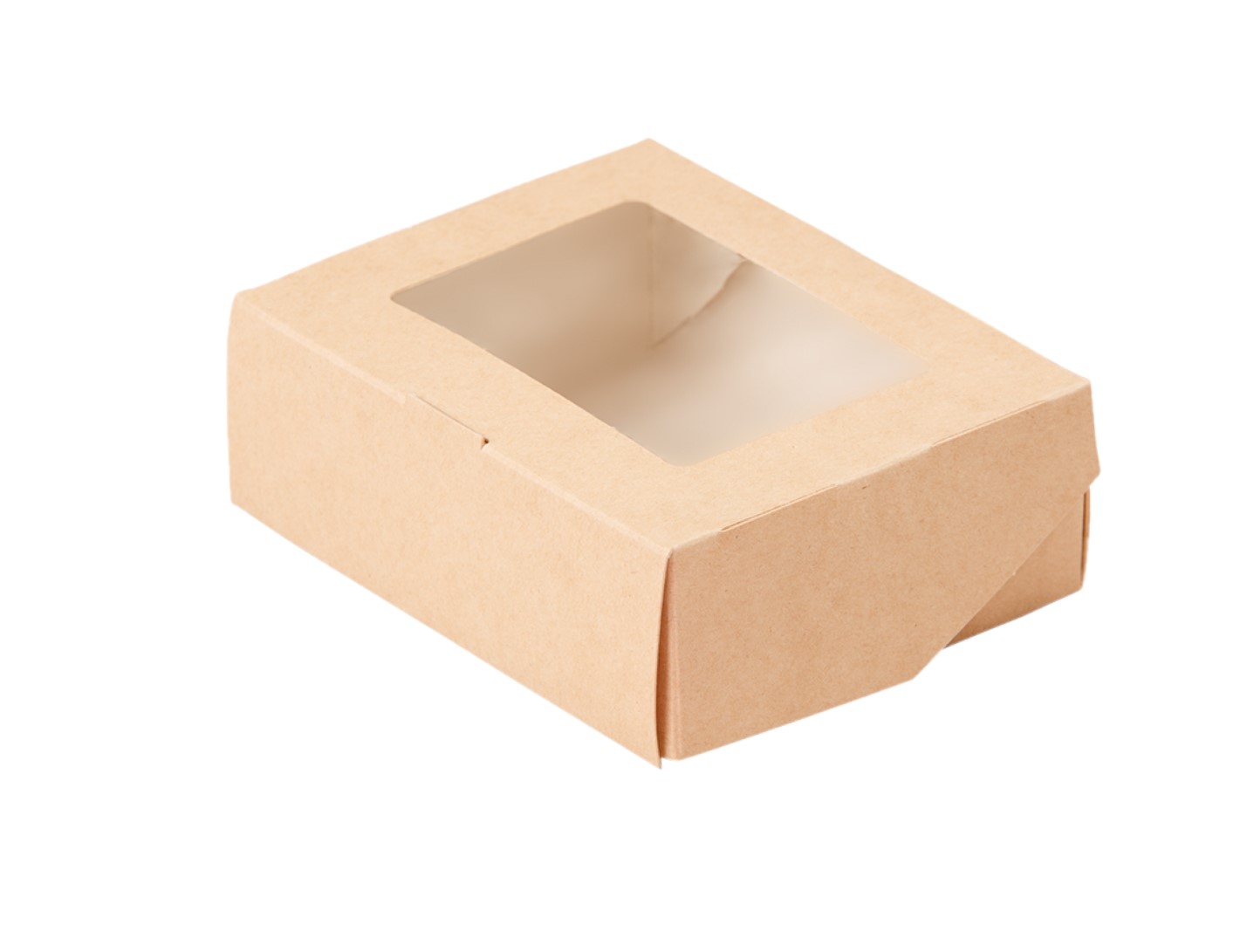 Бокс на вынос Eco Tabox 300, 300 мл, с окошком, крафт