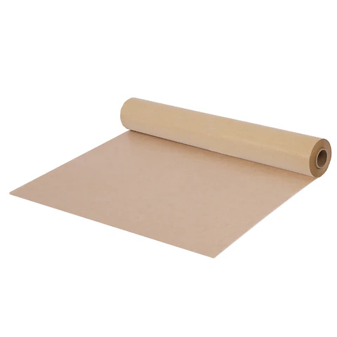 Бумага для выпечки коричневая, силиконизированная, ширина 38 см, 50 м в рулоне