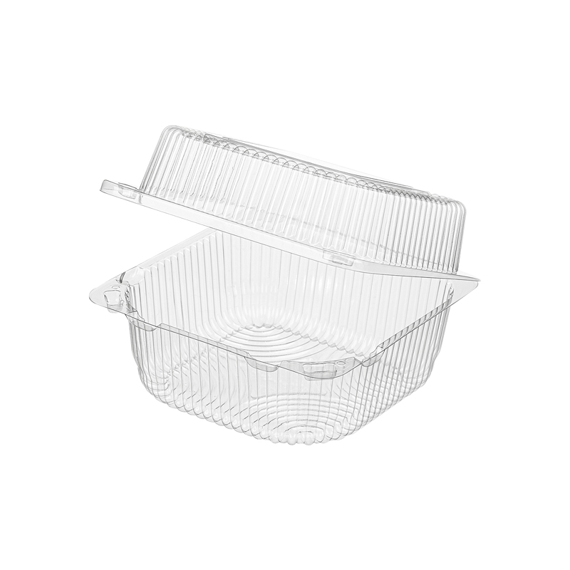 Контейнер квадратный пищевой РК-11Д (Р) (ОП), прозрачный (700шт/пак)